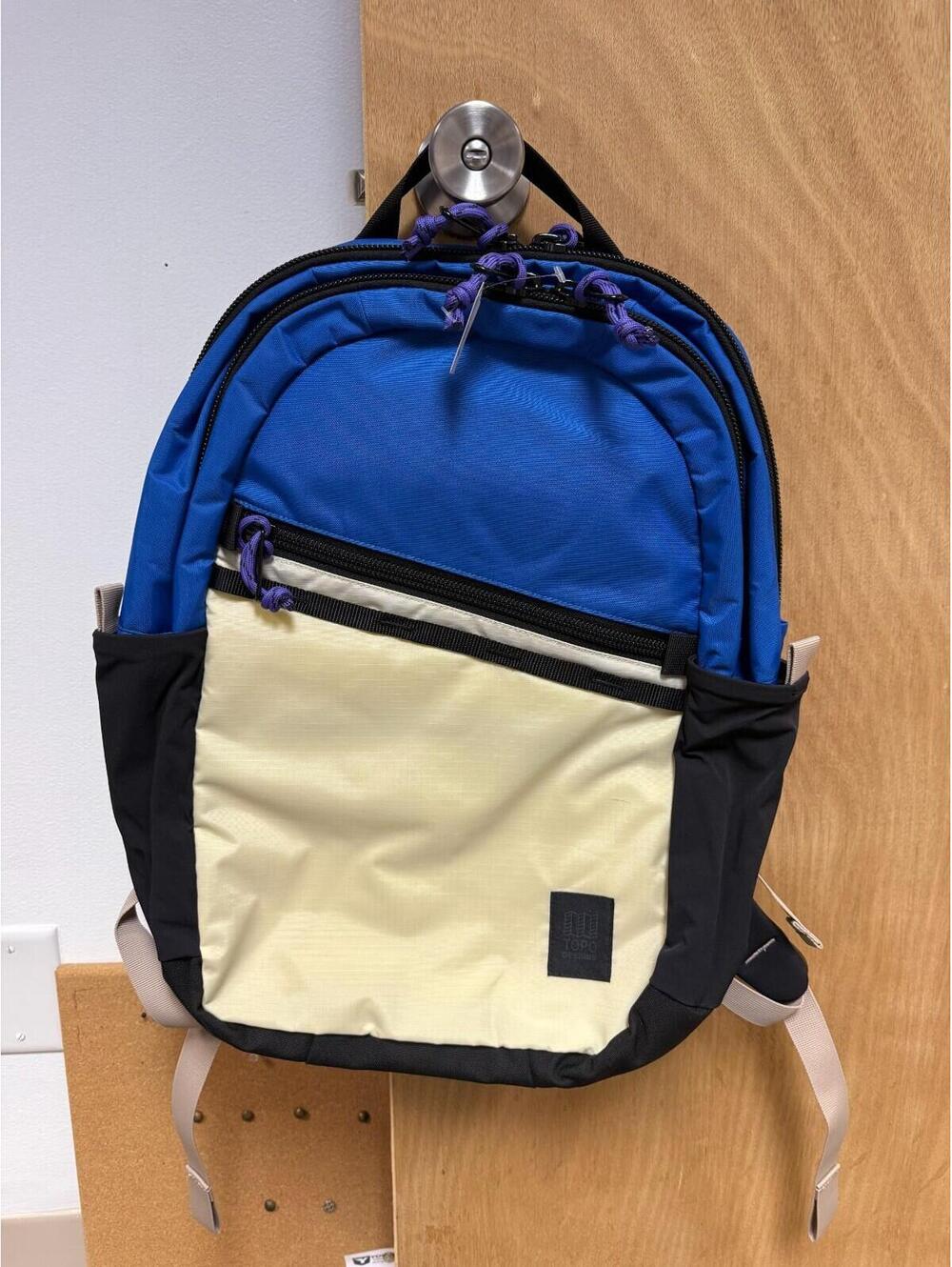Topo Designs - Commuter Backpack - Blue/Cream